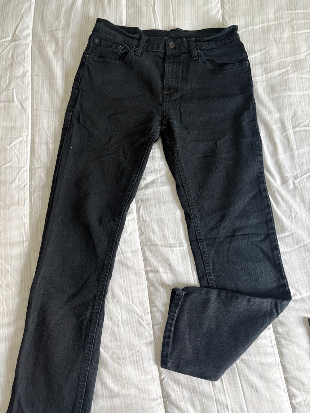 Slim Straight Men's Jeans in Black - Untitled Brand